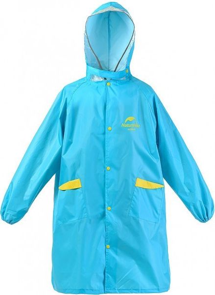 Накидка від дощу дитяча Naturehike Raincoat for boy L NH16D001-M Blue 6927595719138 фото