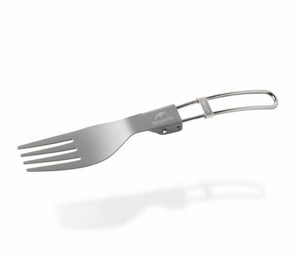 Складна вилка Naturehike Titanium fork NH18C001-J Grey 6927595727805 фото