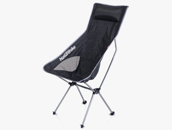 Крісло складне Naturehike Backrest Folding Chair NH17Y010-L Bright silver 6927595716953 фото