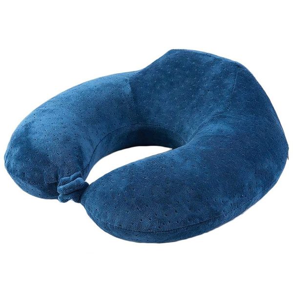 Подушка Naturehike Memory Foam U-Shaped Pillow NH15T089-Z Dark Blue 6927595787373 фото
