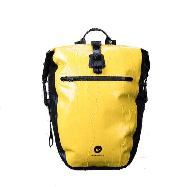 Гермосумка-рюкзак Rhinowalk 500D 27л X21669 Yellow RW104 фото