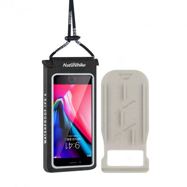 Гермочохол для смартфона Naturehike 3D IPX6 6 inch NH18F005-S Black 6927595729199 фото
