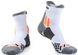 Шкарпетки для бігу чоловічі Naturehike Running 39-41 NH17A002-M gray/white 6927595715550 фото