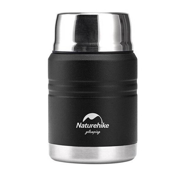 Термос Naturehike Stew beaker 500 мл NH20SJ041 black 6927595767467 фото