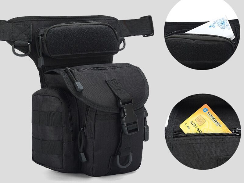 Сумка на ногу Smartex 3P Tactical 10 ST-1003 black ST187 фото