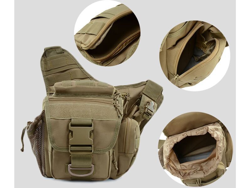 Сумка на плече Smartex 3P Tactical 10 ST-011 army green ST189 фото