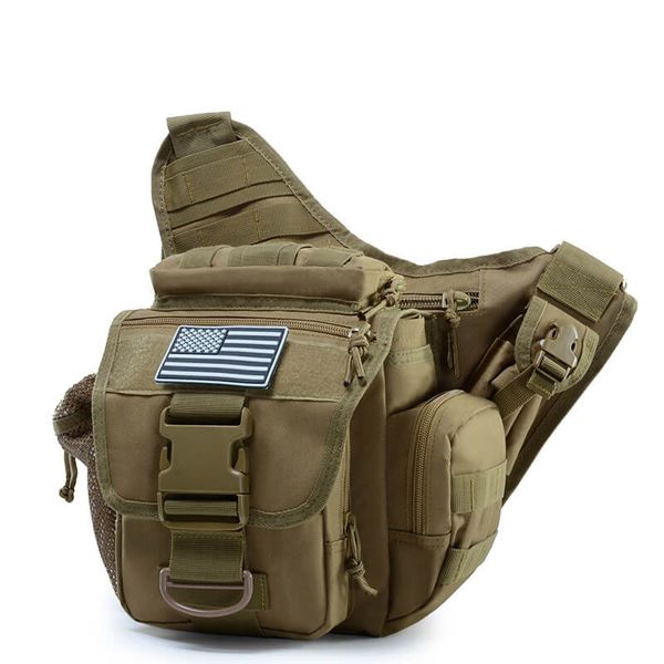 Сумка на плече Smartex 3P Tactical 10 ST-011 khaki ST190 фото