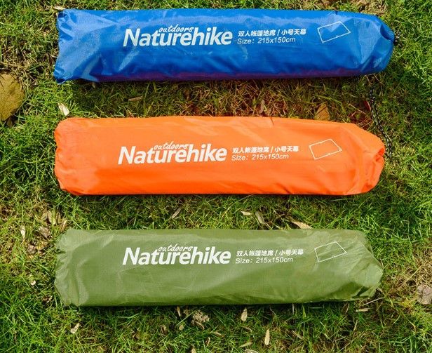 Тент універсальний Naturehike 210T polyester 2,15х1.5м 0,23 кг NH15D004-X Blue 6927595706039 фото