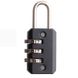 Міні-замок з кодом Naturehike Travel lock NH20SJ002 Black 6927595742709 фото 1