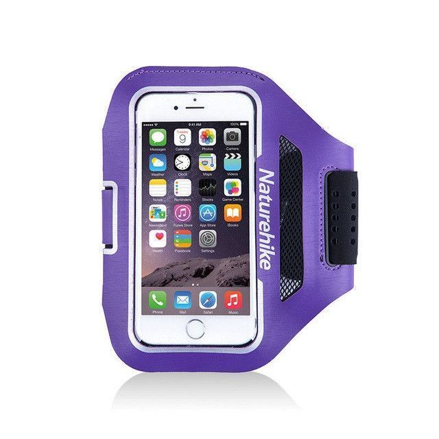 Чохол для телефона на руку Naturehike Arm bag L (5 inch) NH16Y008-B Violet 6927595752784 фото