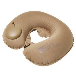 Подушка підголовник з насосом Mobi Garden NX22663028 sand 6941870590489 фото