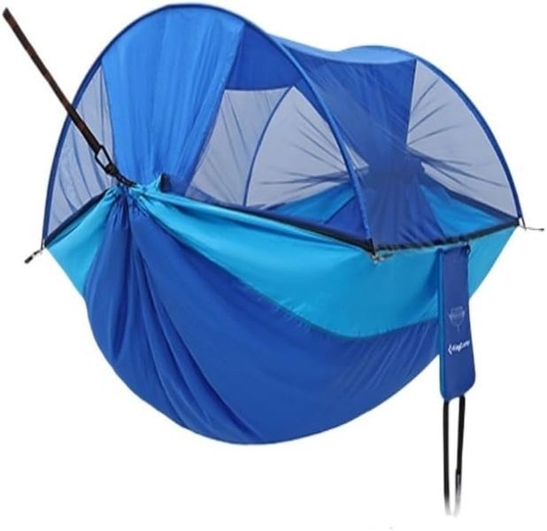 Гамак двомісний з антимоскітною сіткою KingCamp KG2107 blue KG2107_BLUE фото