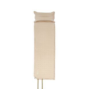 Килимок самонадувний з подушкою Mobi Garden Dot single air 30 мм NX22663003 sand 6926767317059 фото