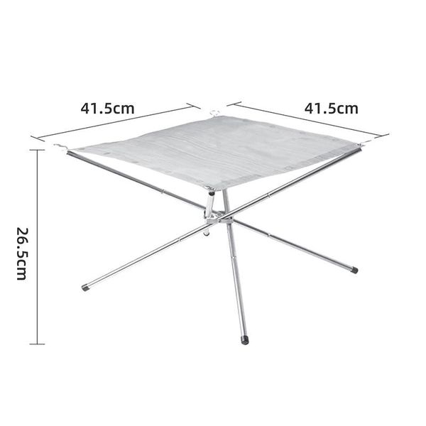 Чаша для багаття Portable Folding Burner Frame 20CJ Glamping NH20SK001 steel 6927595749296 фото