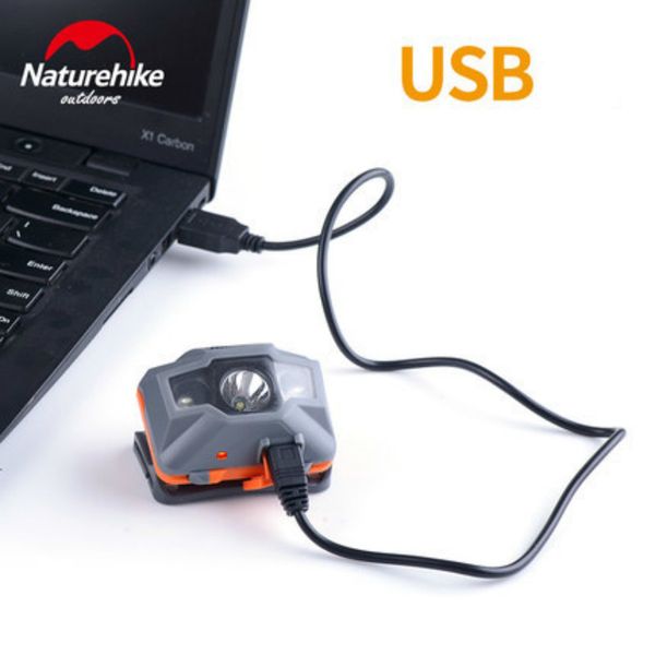 Ліхтар налобний Naturehike TD-02 USB NH00T002-D tropical blue 6927595741740 фото