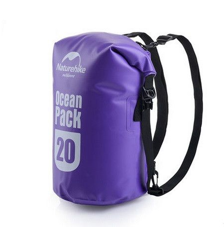 Гермомішок Naturehike Ocean Double Pack shoulder 20 л FS16M020-S Purple 6927595719732 фото