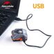 Ліхтар налобний Naturehike TD-02 USB NH00T002-D orange/gray 6927595741733 фото 2