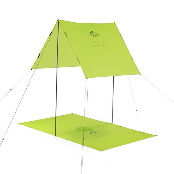 Пончо-тент Naturehike 20D silicone NH17D003-M Green 6927595717981 фото