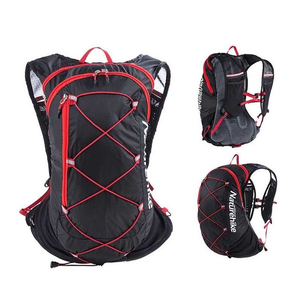 Наплічник Naturehike для бігу Running GT02 15 NH18Y002-B Black 6927595727959 фото