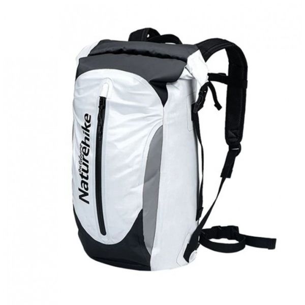 Рюкзак водонепроникний Naturehike 30L NH20FSB01 white 6927595747971 фото