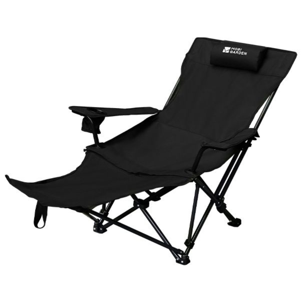 Крісло розкладне Mobi Garden Recliner NX23665040 black 6941870572195 фото