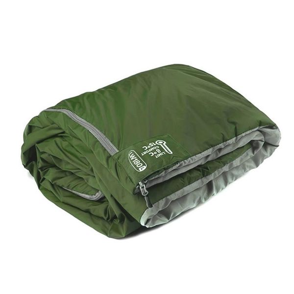 Спальний мішок NaturehikeUltra light LW 180 Long NH16S004-L Over size-Army Green 6927595703335 фото