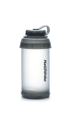 Фляга Naturehike folding bottle 0.75 L NH20SJ014 grey 6927595747148 фото