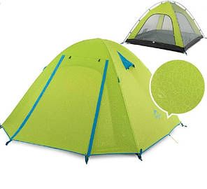 Намет Naturehike P-Series II (2-х місний) 210T 65D polyester Graphic NH18Z022-P green 6975641887782 фото