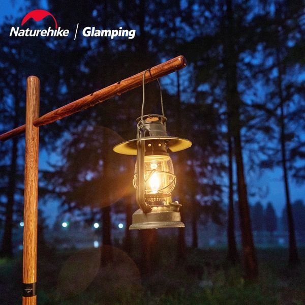 Лампа гасова Naturehike Outdoor Lamp NH22ZM003 dark green 6927595709542 фото