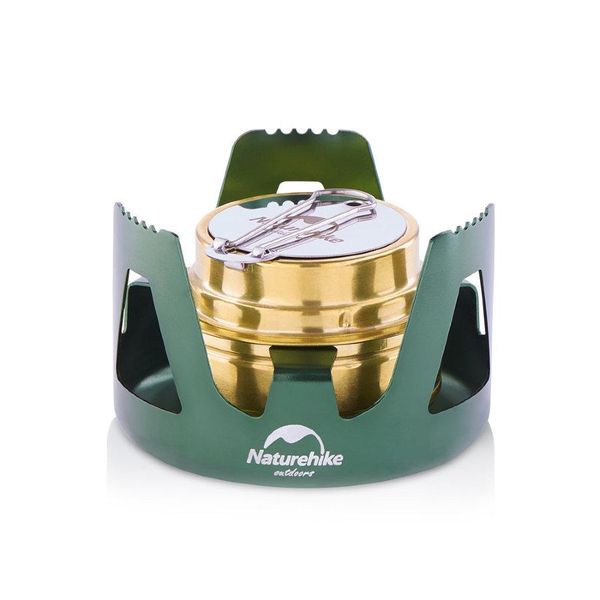 Пальник спиртовий Naturehike Alcohol Burner Steel NH18L001-T Green 6927595725696 фото