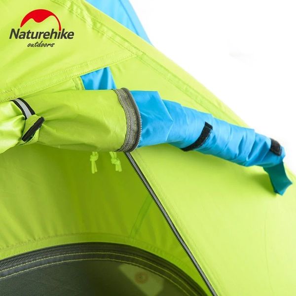 Намет Naturehike P-Series II (2-х місний) 210T 65D polyester Graphic NH18Z022-P green 6975641887782 фото