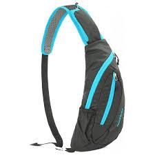 Рюкзак-сумка Naturehike Chest Bag 6 л NH23X008-K Black&Blue 6927595745205 фото