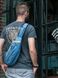 Рюкзак-сумка Naturehike Chest Bag 6 л NH23X008-K Black&Blue 6927595745205 фото 2