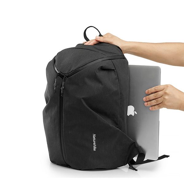 Наплічник Naturehike для ноутбука Multifunctional Laptop Bag 15 NH18G020-L Black 6927595729205 фото