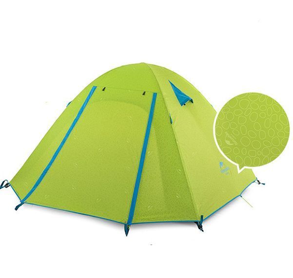 Намет Naturehike P-Series IIII (4-х місний) 210T 65D polyester Graphic NH18Z044-P green 6975641887959 фото