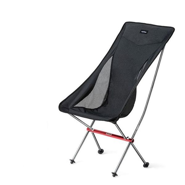 Кресло складное Naturehike YL06 New Backrest Chair NH18Y060-Z black 6927595733608 фото