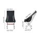 Кресло складное Naturehike YL06 New Backrest Chair NH18Y060-Z black 6927595733608 фото 7