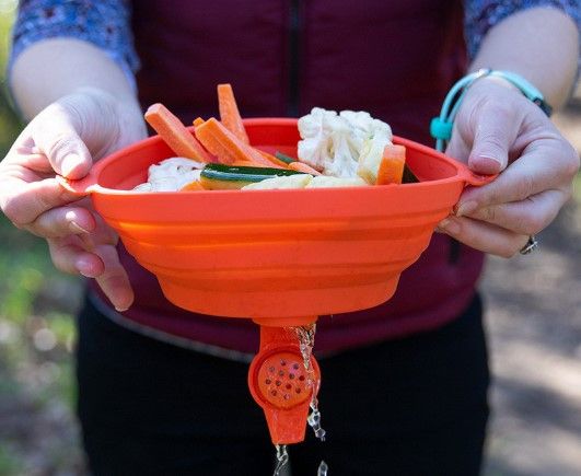 Сковорода Naturehike Camping Pan 1.6 л with silicone lid NH19CJ006 Orange 6927595738337 фото