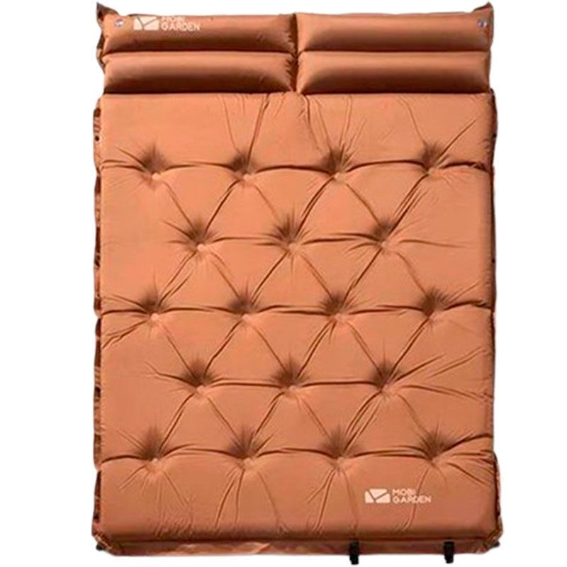 Килимок самонадувний подвійний Aquarius 30 мм Mobi Garden NX19663002 brown 6926767316632 фото
