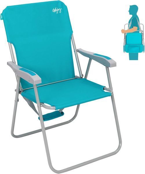 Складаний пляжний стілець Wejoy WF1901 cyan WF1901_CYAN фото