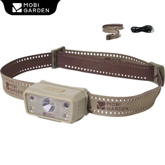 Ліхтар налобний Mobi Garden Zero 1200 NX23673006 sand 6941870588714 фото
