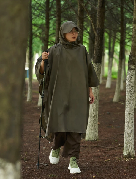 Пончо дощовик Mobi Garden 20D Nylon Ultralight NX23667004 green 6941870596900 фото