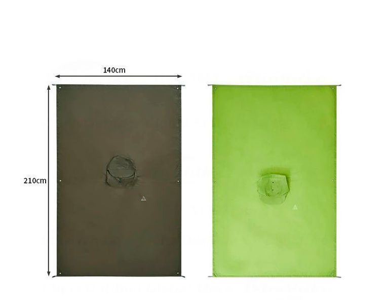 Пончо дощовик Mobi Garden 20D Nylon Ultralight NX23667004 green 6941870596900 фото
