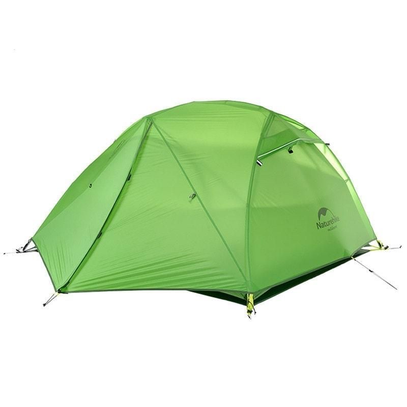 Намет Naturehike Star River II (2-х місний) 20D silicone New version + footprint NH17T012-T Green 6927595716496 фото