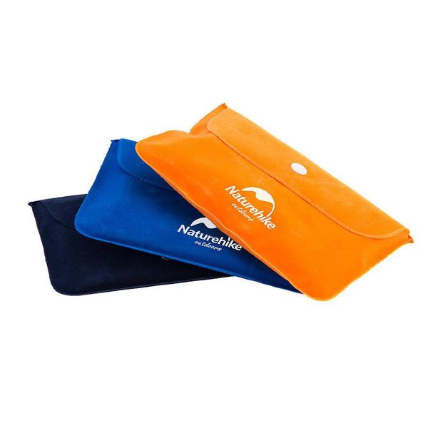 Надувна подушка Naturehike Inflatable Travel Neck Pillow NH15A003-L Orange 6927595718407 фото