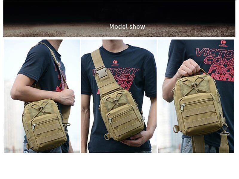 Сумка тактична через плече Smartex 3P Tactical 10 ST-060 army green ST170 фото