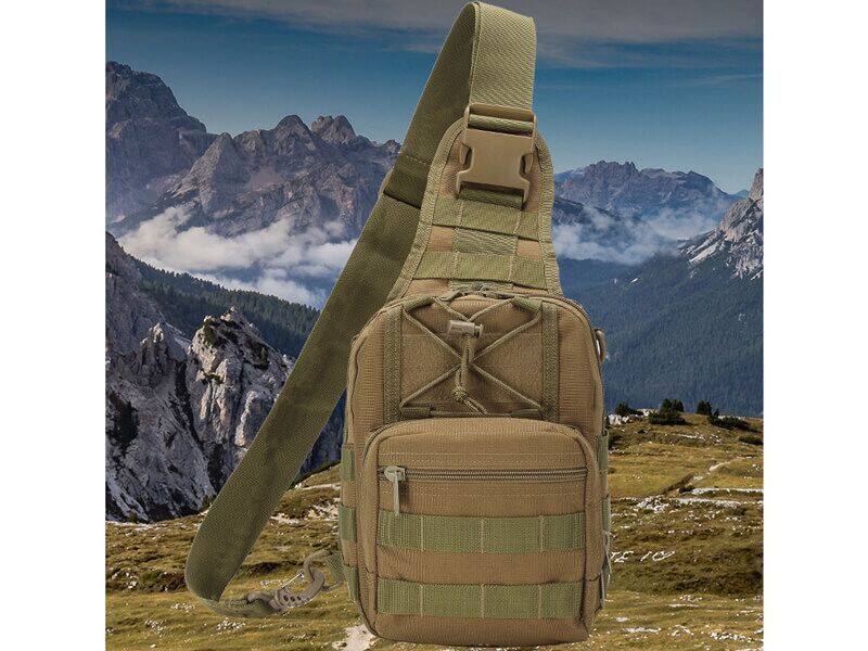 Сумка тактична через плече Smartex 3P Tactical 10 ST-060 army green ST170 фото