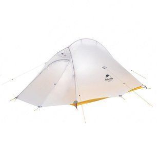 Намет Naturehike Cloud UP II Superlight (2-місний) 10D silicon NH19ZP017 grey/yellow 6927595728147 фото