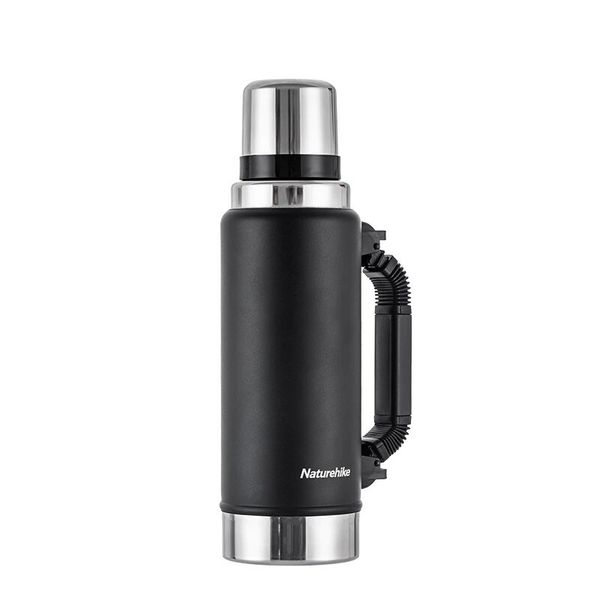 Термос Naturehike 1.25L NH19SJ011 black 6927595740262 фото