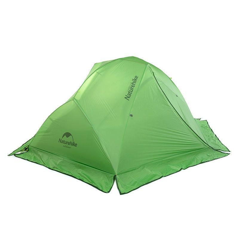 Намет Naturehike Star River II with skirt (2-х місний) 20D silicone New version + footprint NH17T012-T Green 6927595716526 фото